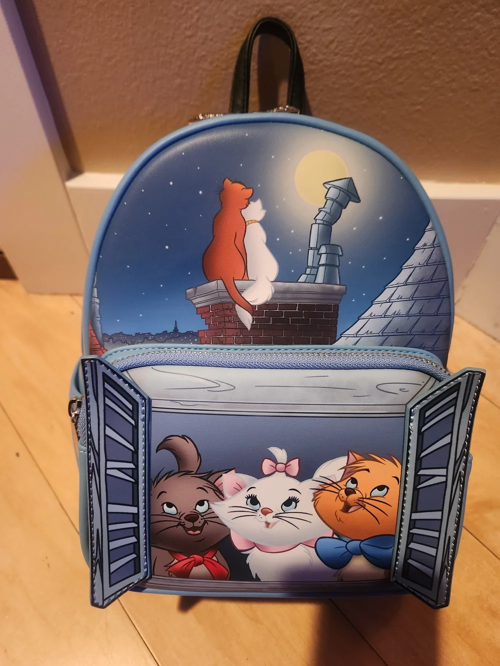 Loungefly Blue Disney Aristocats Mini Backpack